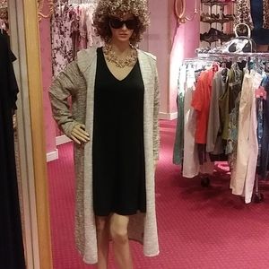 Long womens sweater coat